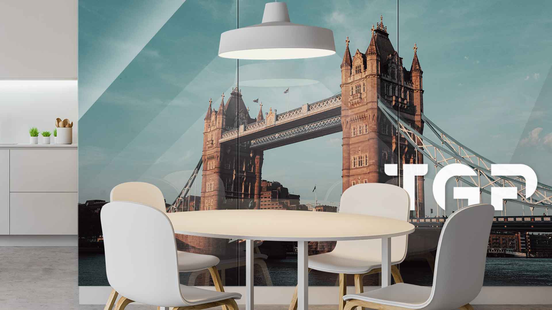 LDM009 placare perete sticlă printată bucătărie