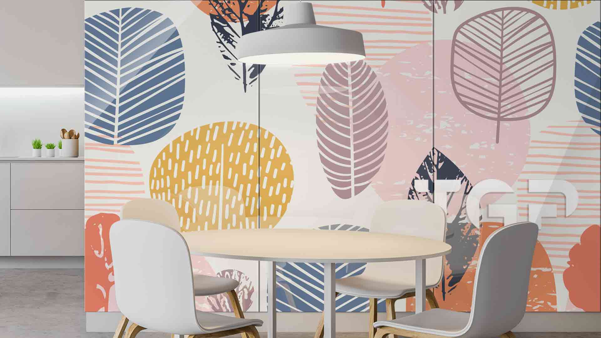 LEF003 sticlă printată bucătărie placare perete