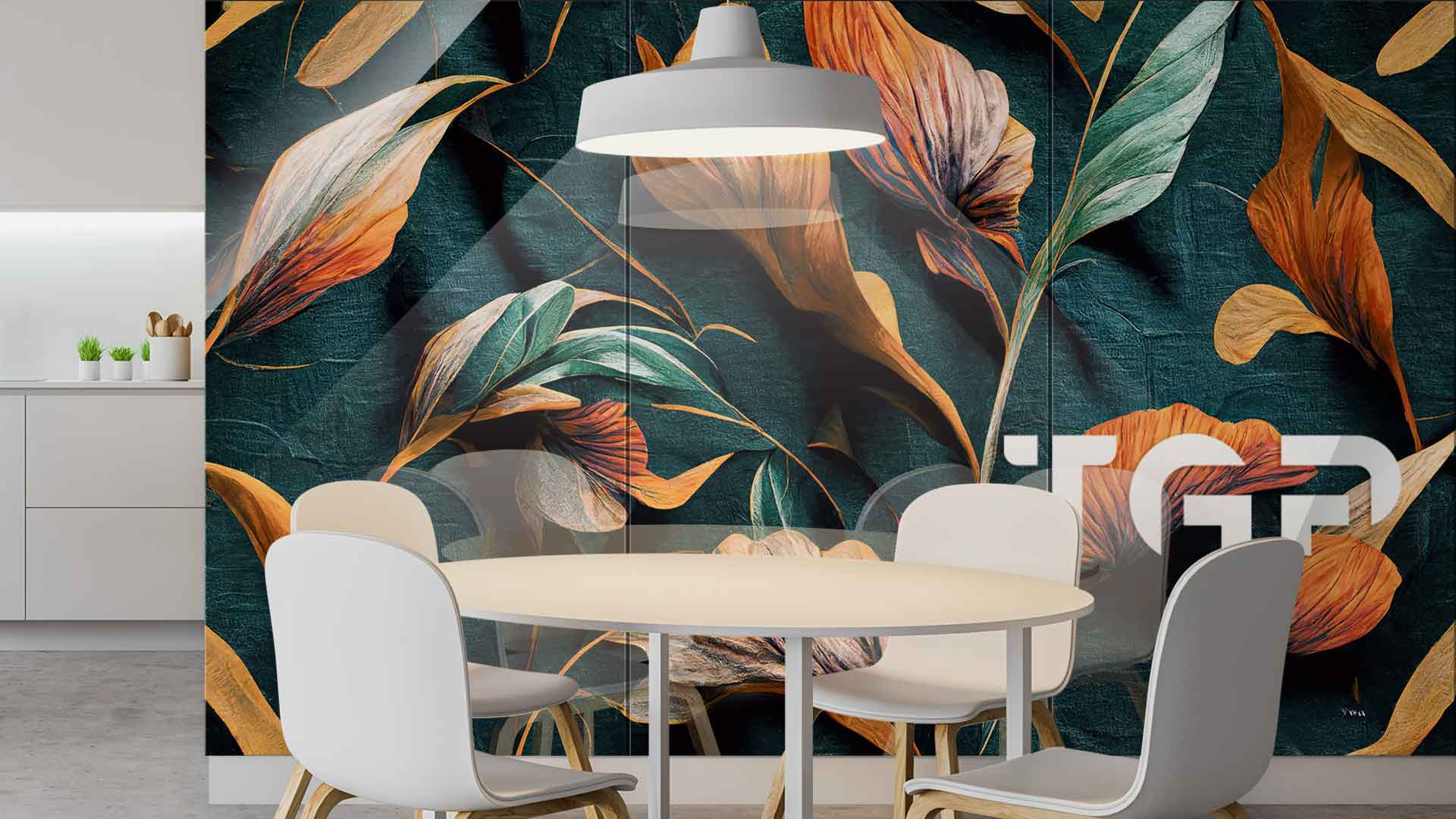 LEF021 sticlă printată bucătărie placare perete