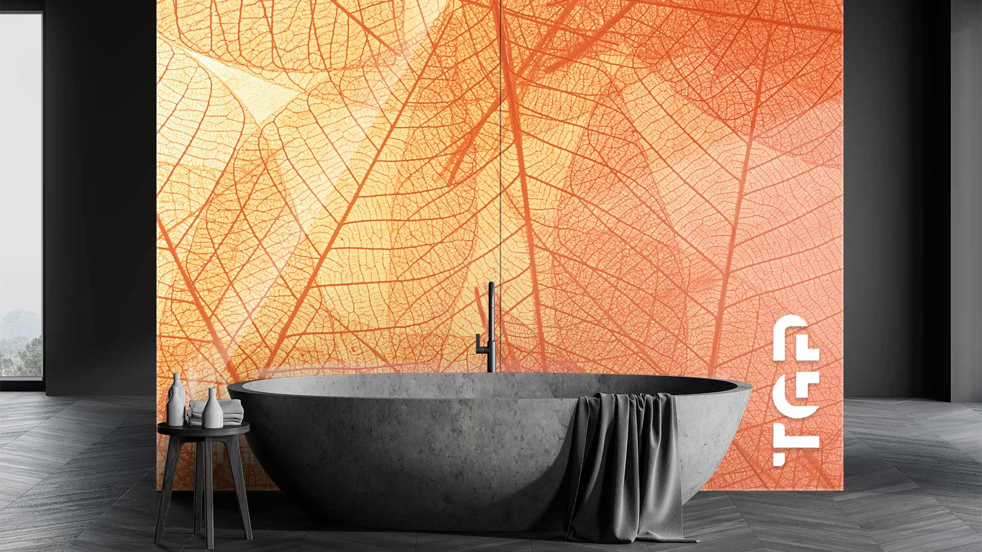 MCR002 sticlă printată baie placare perete