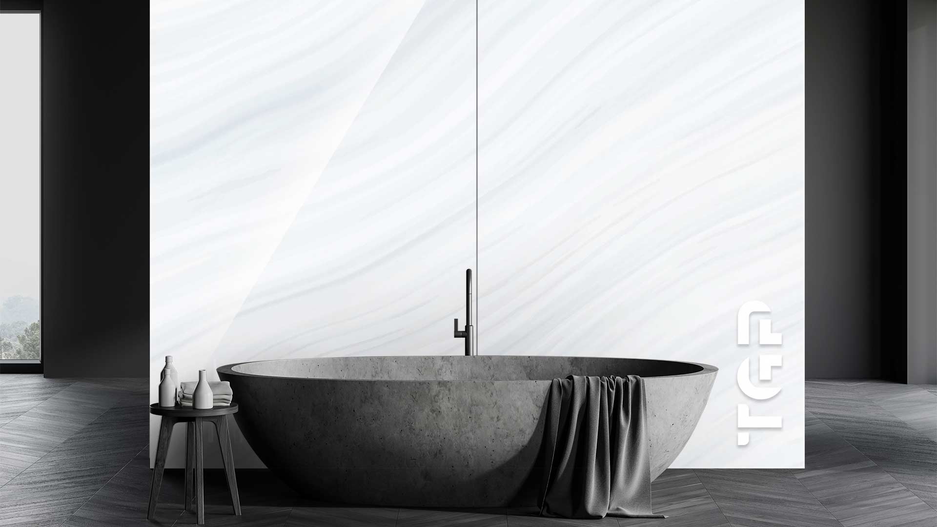 MRB011 sticlă printată baie placare perete