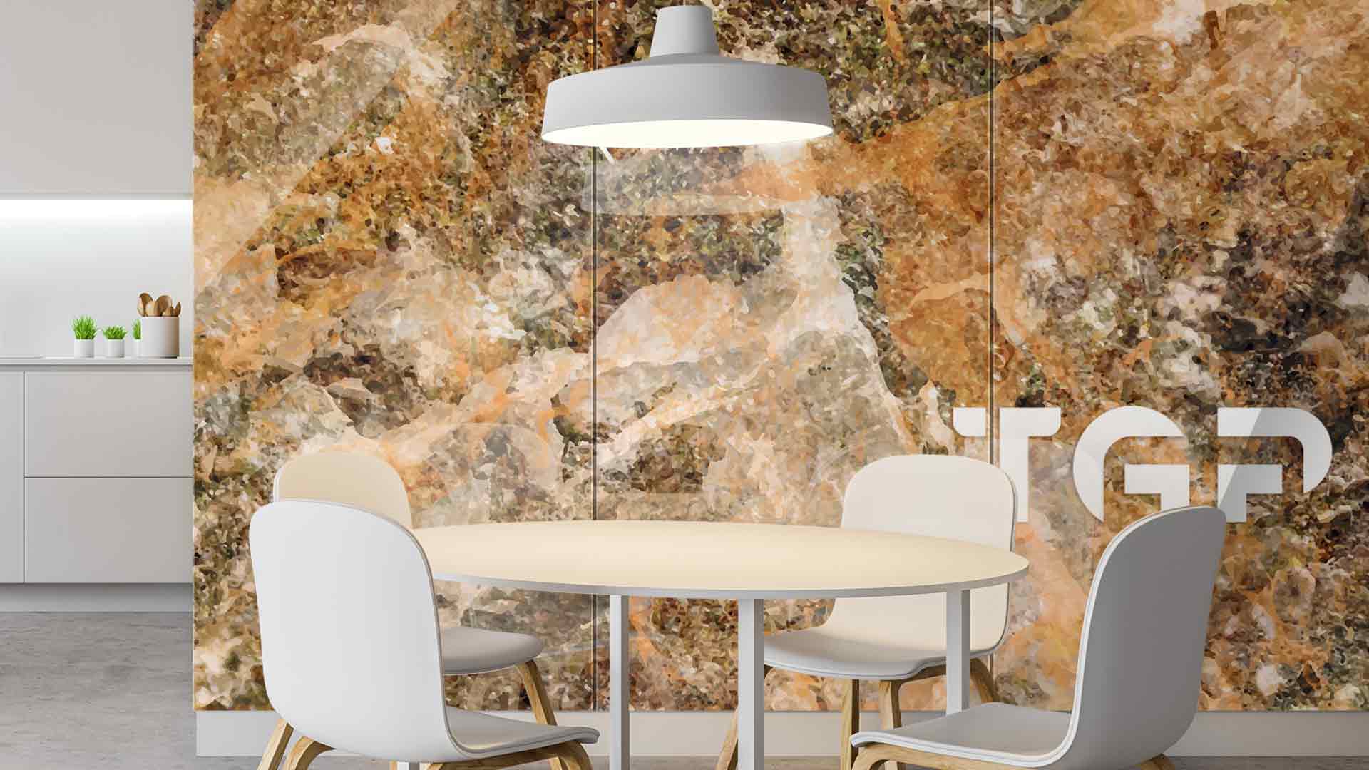 MRB017 sticlă printată bucătărie placare perete