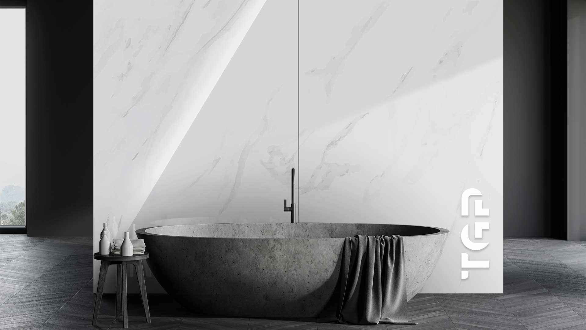 MRB036 sticlă printată baie placare perete