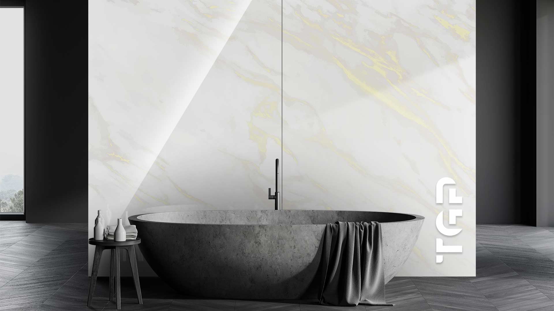 MRB037 sticlă printată baie placare perete