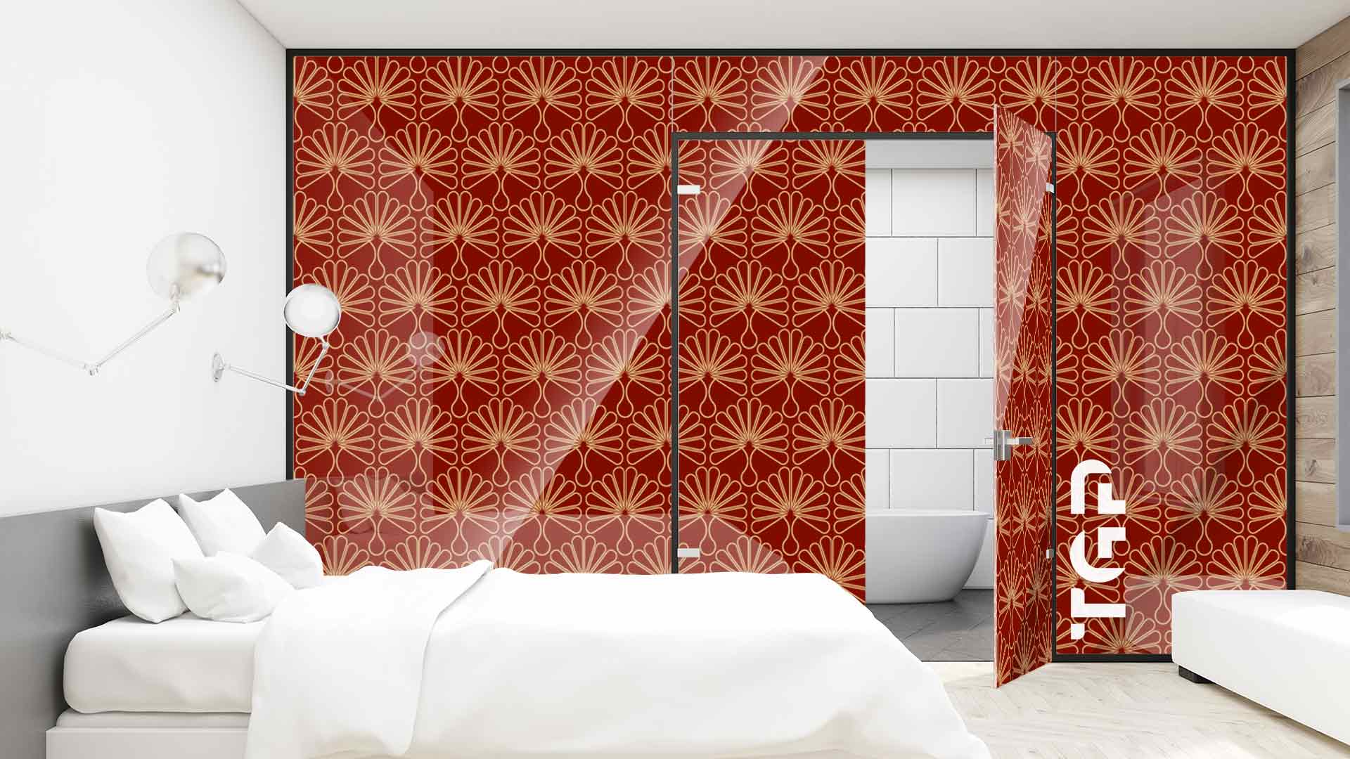 Perete sticla printata LUX012-R