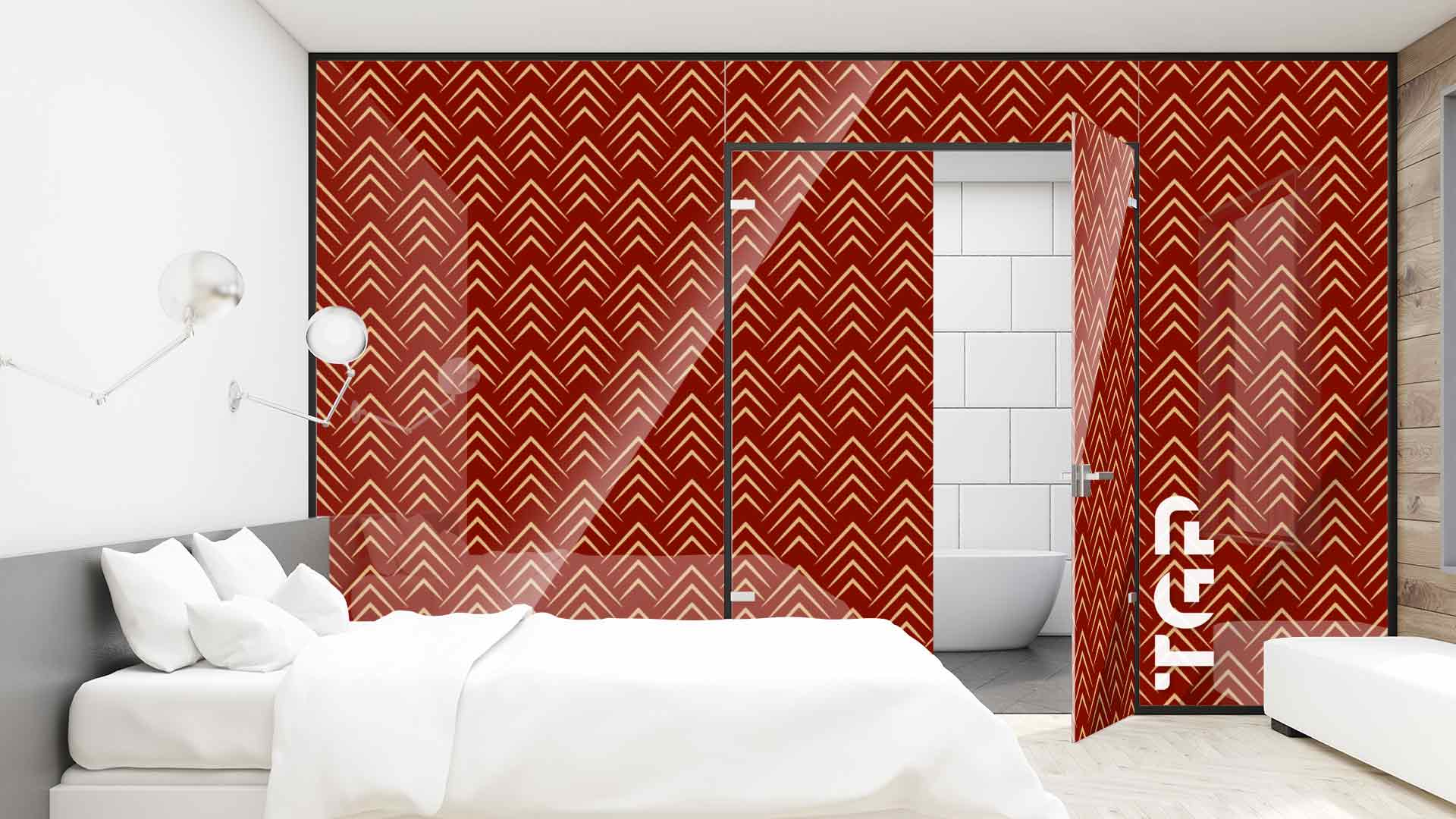 Perete sticla printata LUX016-R