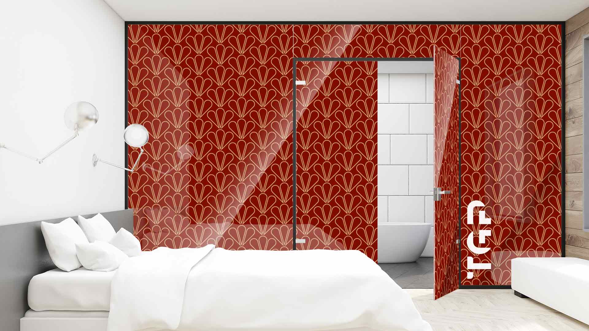 Perete sticla printata LUX018-R Perete sticla printata LUX018-R