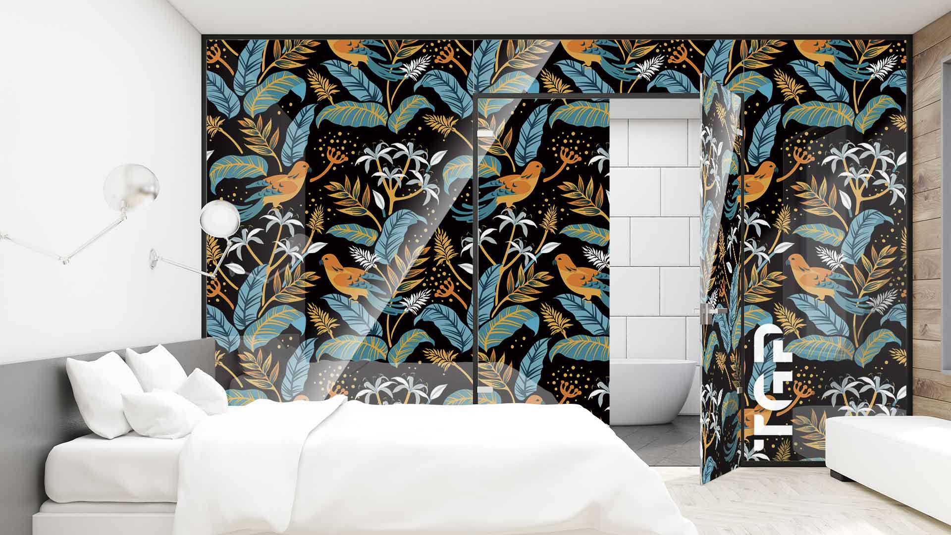 Perete sticla printata PRM013 Perete sticla printata PRM013
