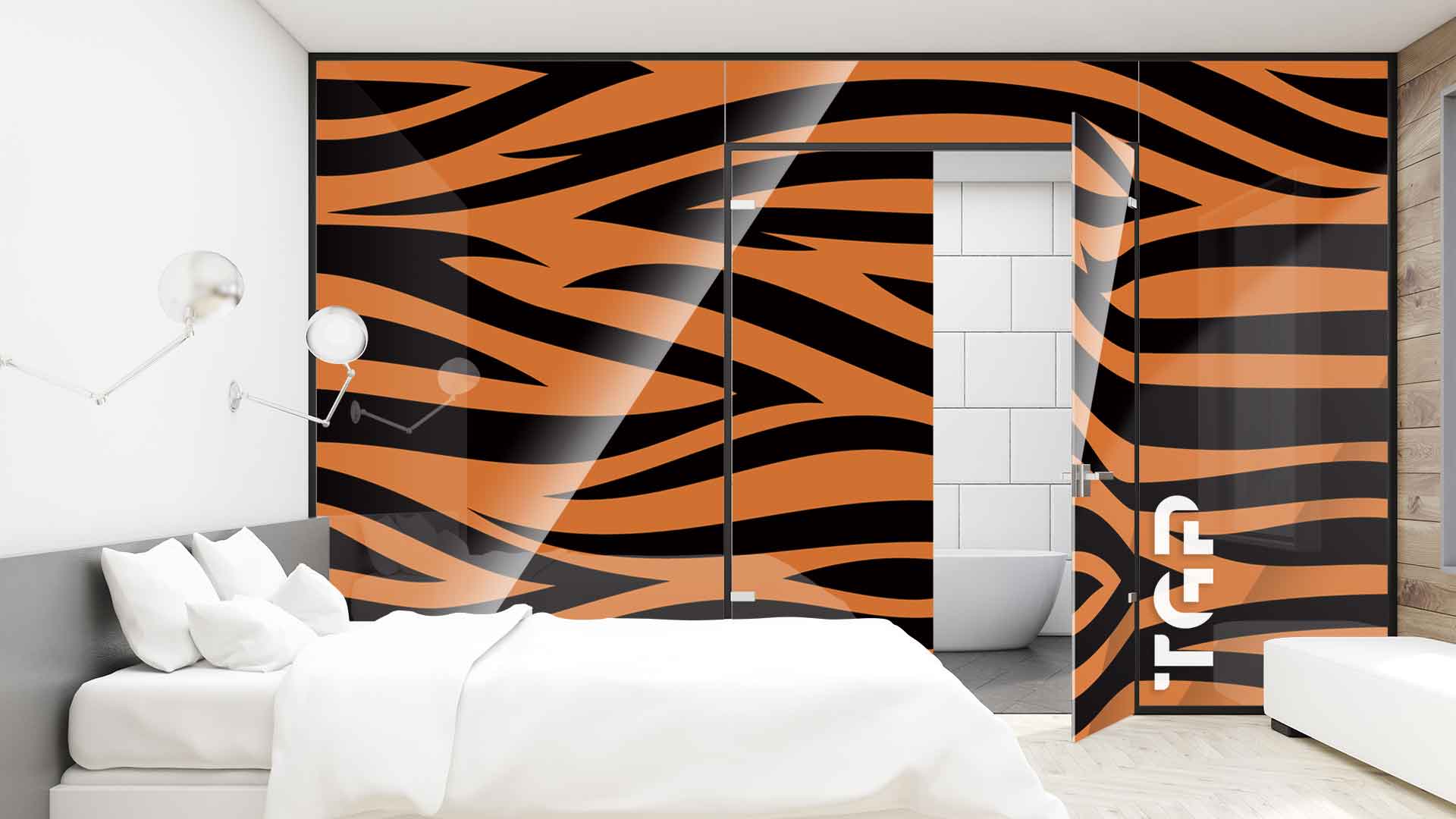 Perete sticla printata SFR011 Perete sticla printata SFR011
